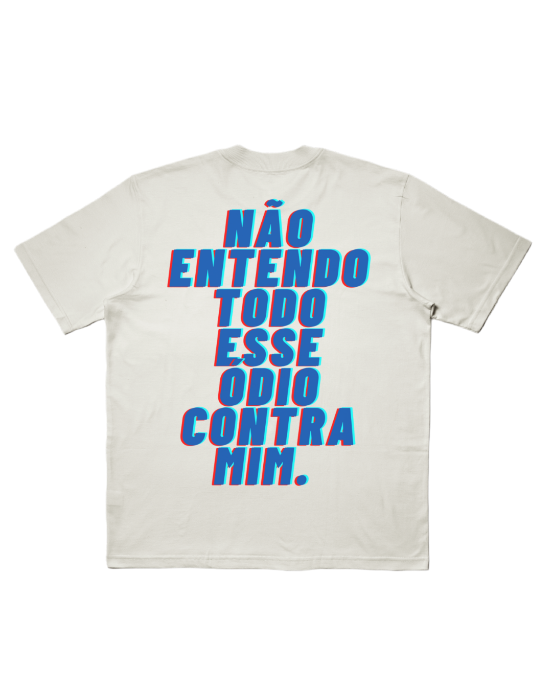 CAMISETA OVERSIZED 'ÓDIO'