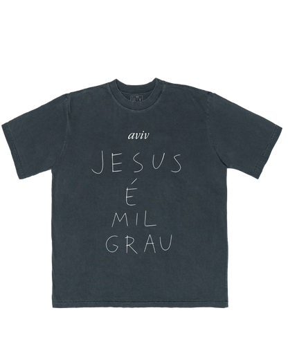 TEE OVERSIZED 'MIL GRAU'