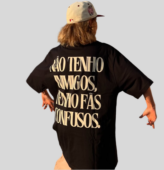 CAMISETA OVERSIZED FÃS CONFUSOS