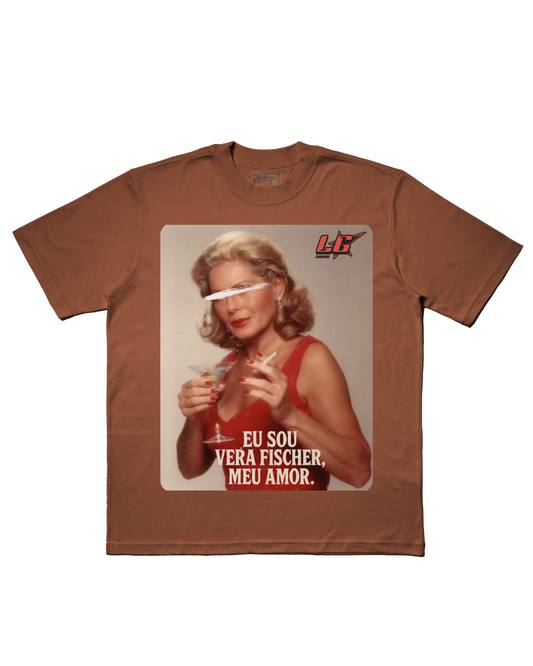 CAMISETA OVERSIZED 'VERA FISHER'