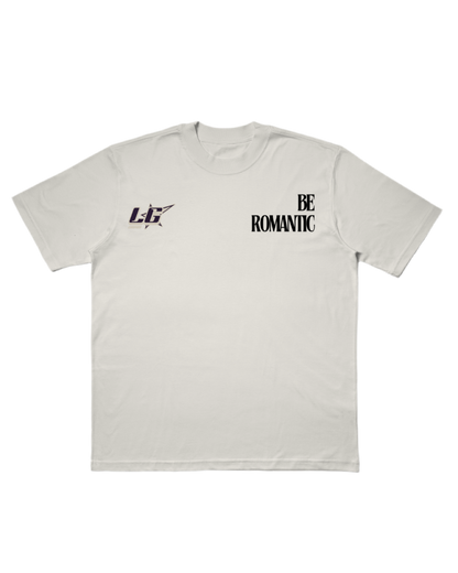 CAMISETA OVERSIZED 'SEJA ROMÂNTICO'