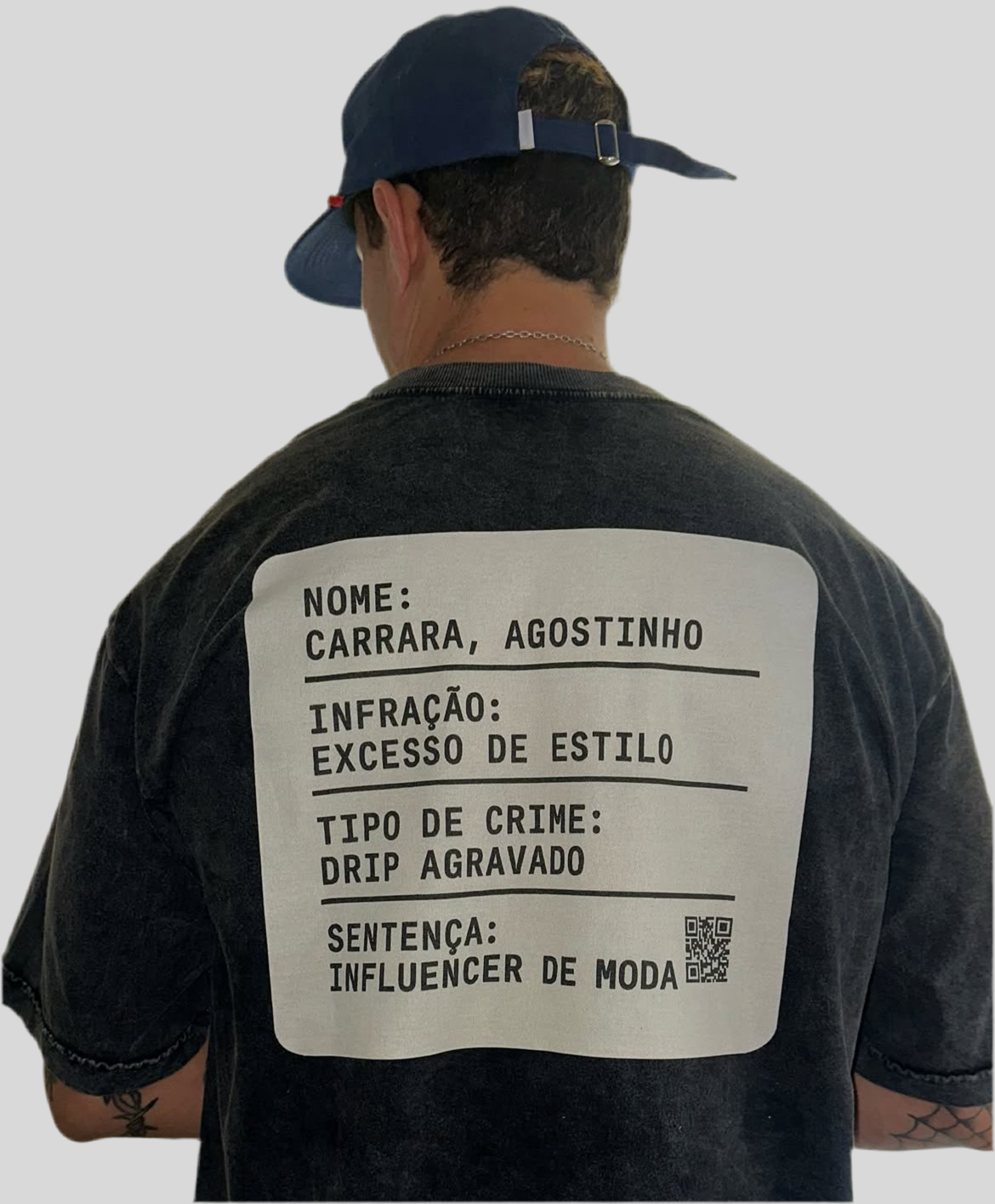 CAMISETA OVERSIZED AGOSTINHO STYLE