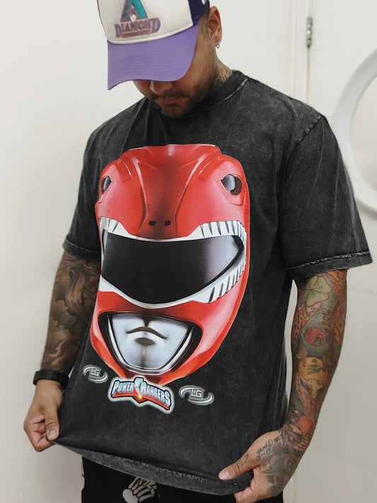 Camiseta Power Ranger Vermelho