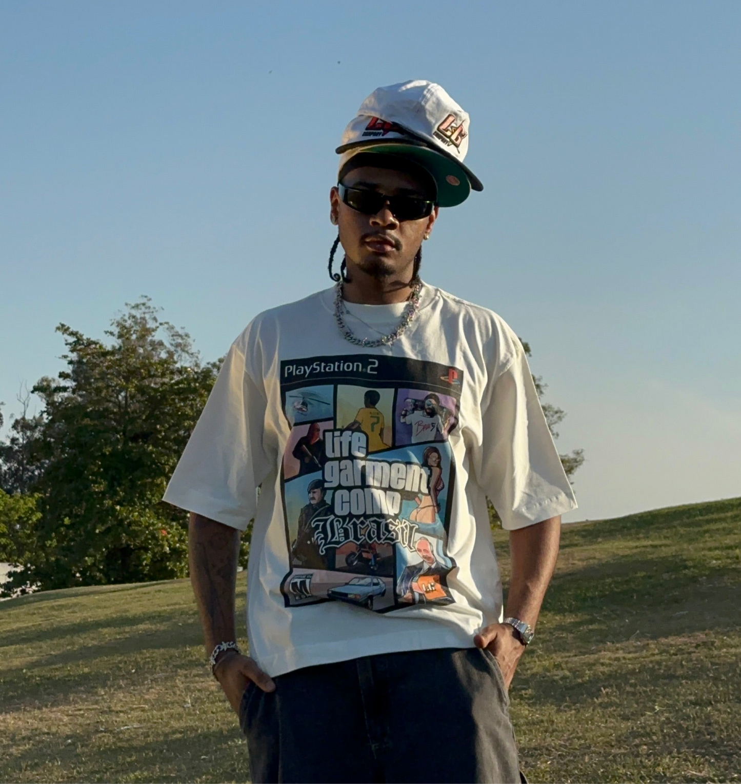 TEE OVERSIZED 'GTA' - FRENTE