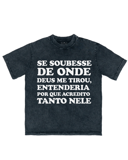 TEE OVERSIZED 'DEUS'