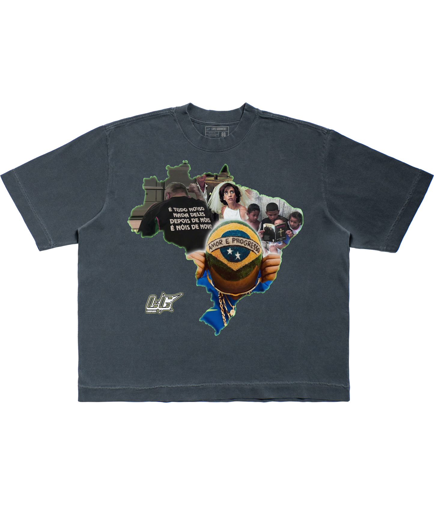 CAMISETA BOXY 'BRASIL'