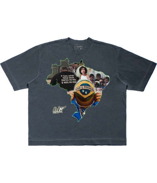 CAMISETA BOXY 'BRASIL'