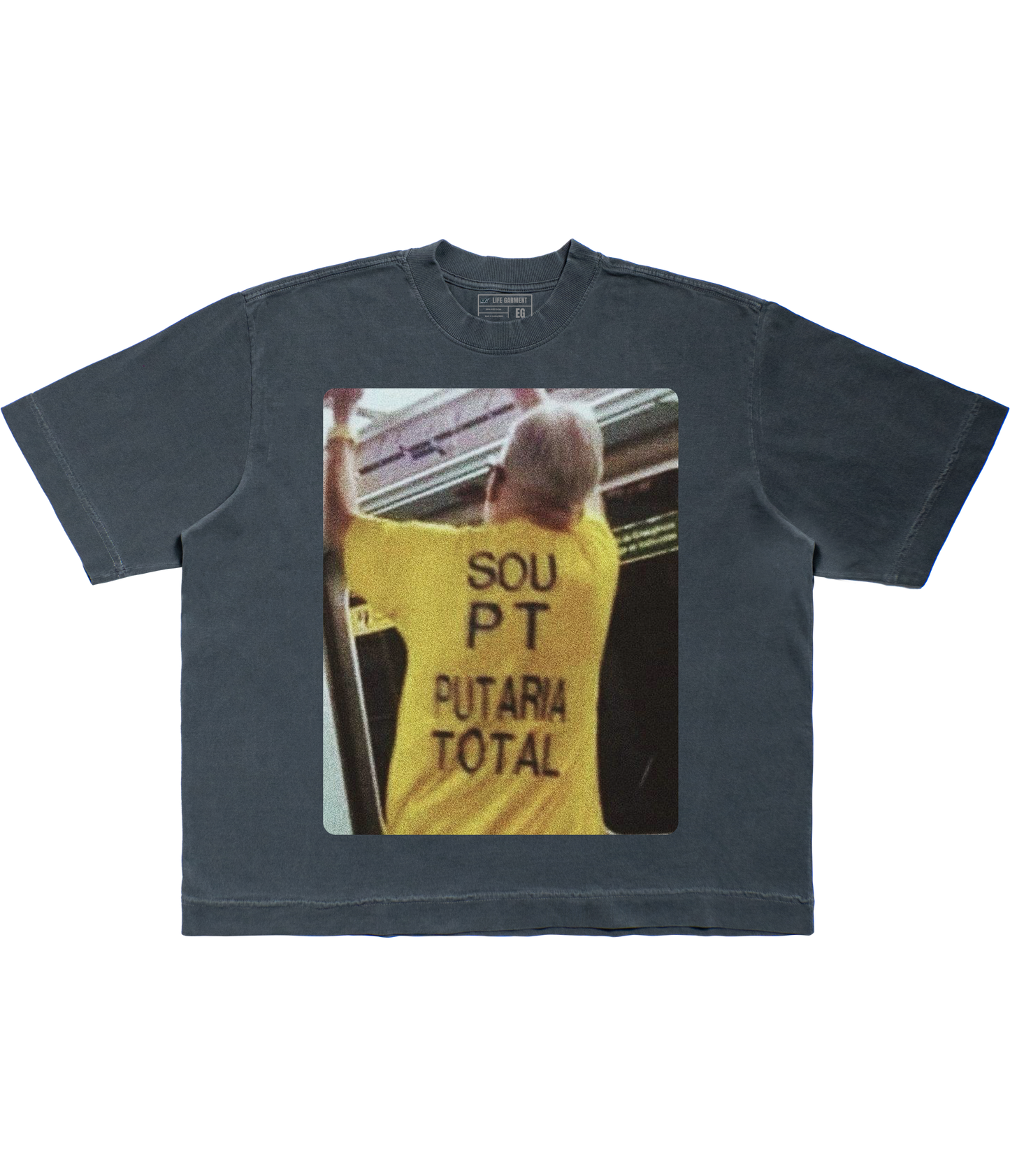 CAMISETA BOXY 'PT'