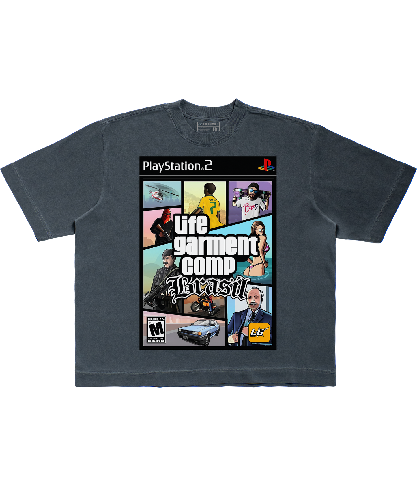 CAMISETA BOXY 'GTA'