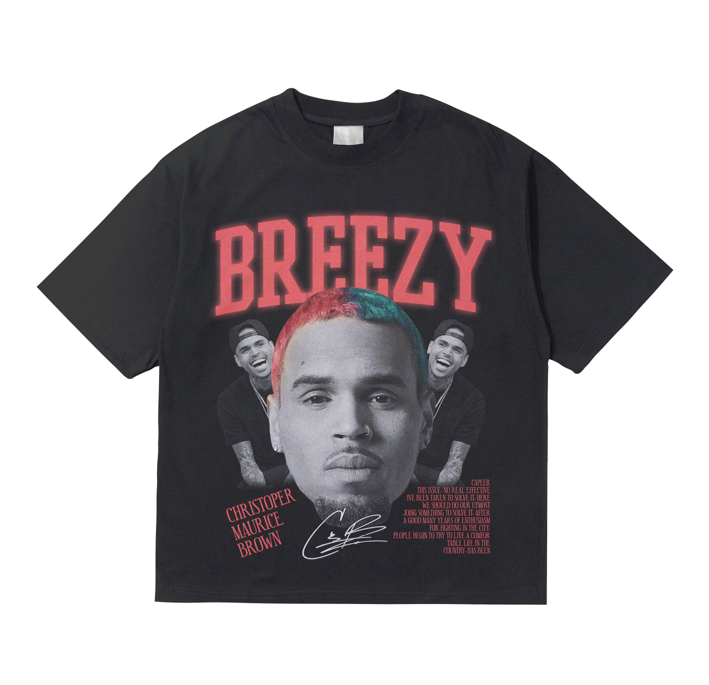 Camiseta Chris Brown