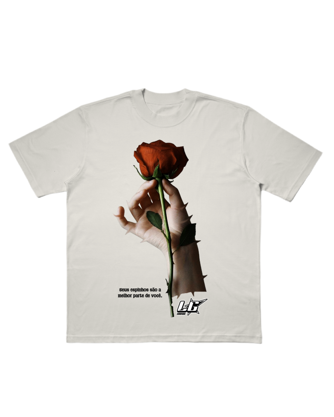CAMISETA OVERSIZED 'ESPINHOS'