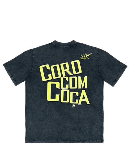 TEE OVERSIZED 'PT' - FRENTE E COSTAS