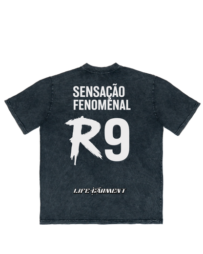 TEE OVERSIZED 'R9' - FRENTE E COSTAS