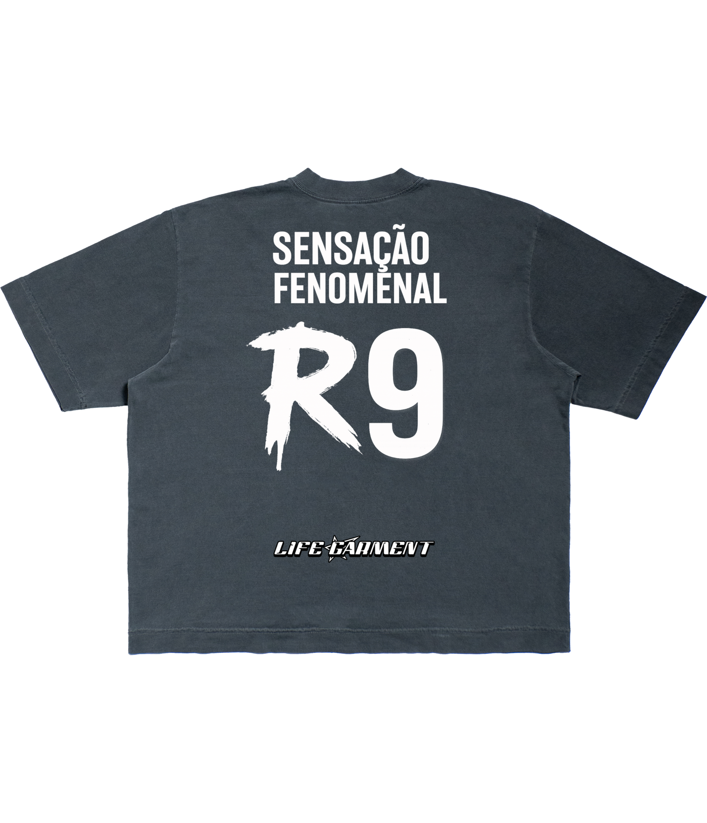 TEE BOXY 'R9' - FRENTE E COSTAS