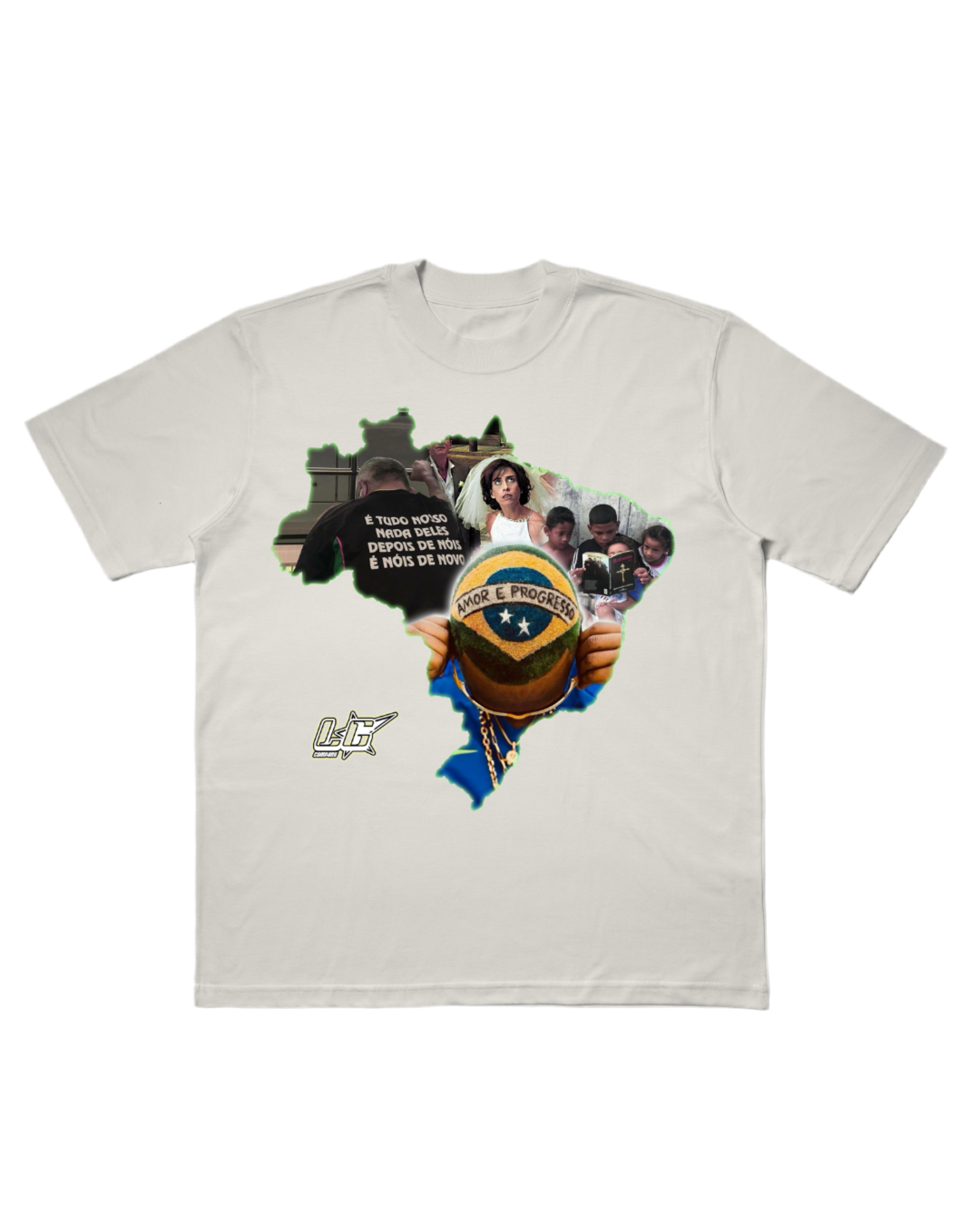 CAMISETA OVERSIZED 'BRASIL'