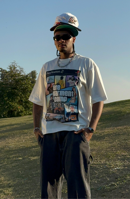 TEE OVERSIZED 'GTA' - FRENTE