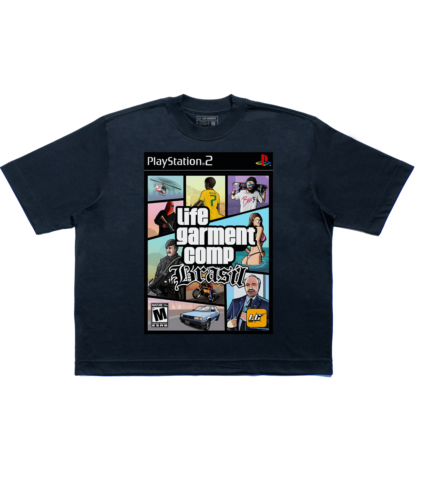 CAMISETA BOXY 'GTA'