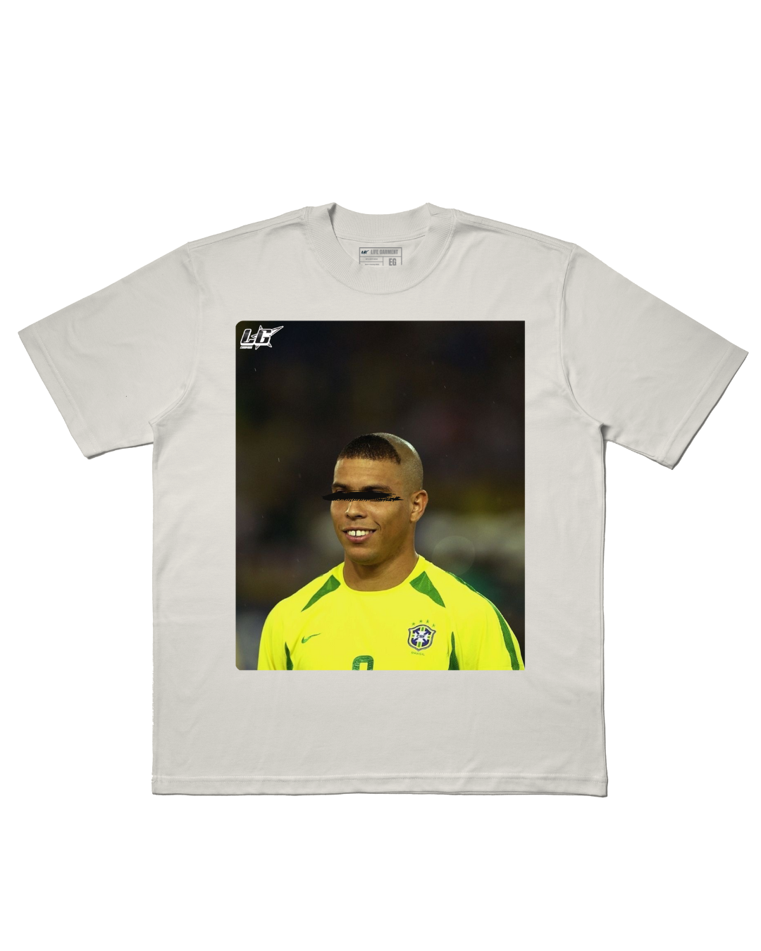 TEE OVERSIZED 'R9' - FRENTE E COSTAS