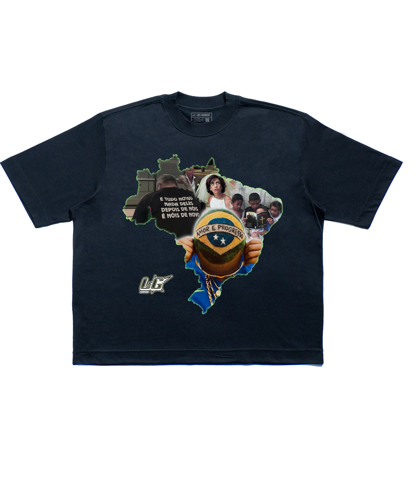 CAMISETA BOXY 'BRASIL'