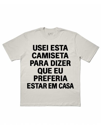 CAMISETA OVERSIZED 'CASA'