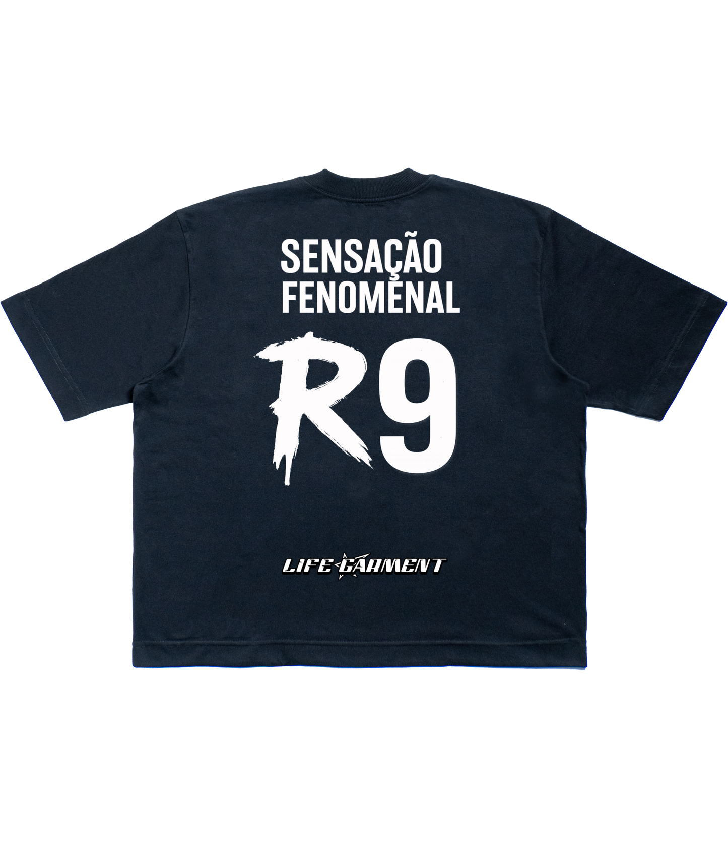 TEE BOXY 'R9' - FRENTE E COSTAS