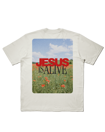 TEE OVERSIZED 'JESUS IS ALIVE'