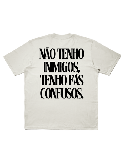 CAMISETA OVERSIZED 'FÃS CONFUSOS'