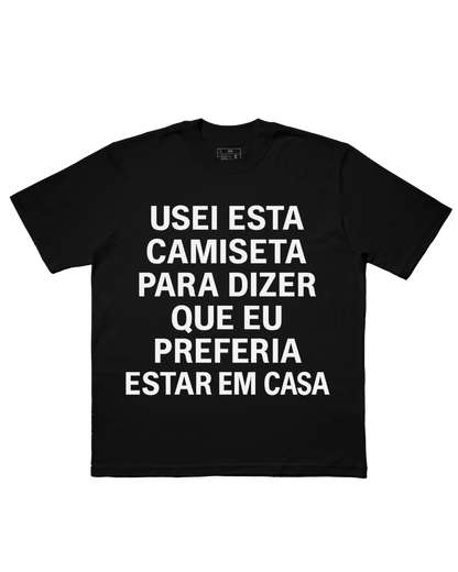 CAMISETA OVERSIZED 'CASA'