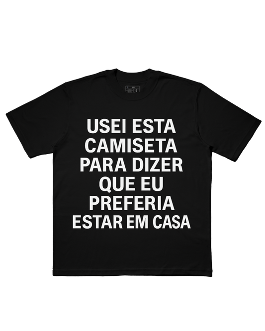 CAMISETA OVERSIZED 'CASA'