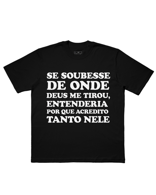 TEE OVERSIZED 'DEUS'
