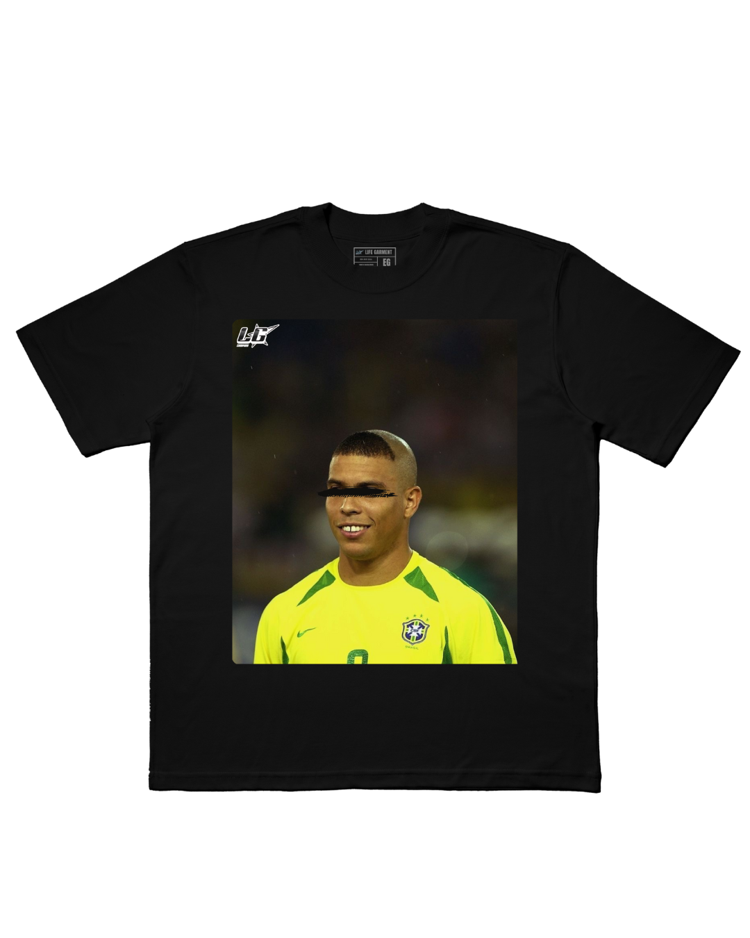 TEE OVERSIZED 'R9' - FRENTE E COSTAS