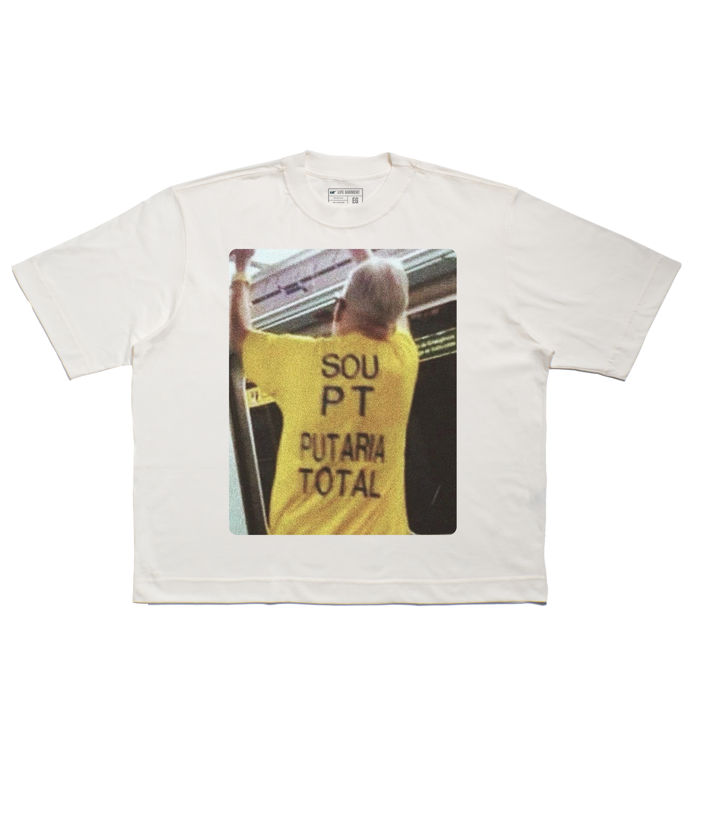 CAMISETA BOXY 'PT'
