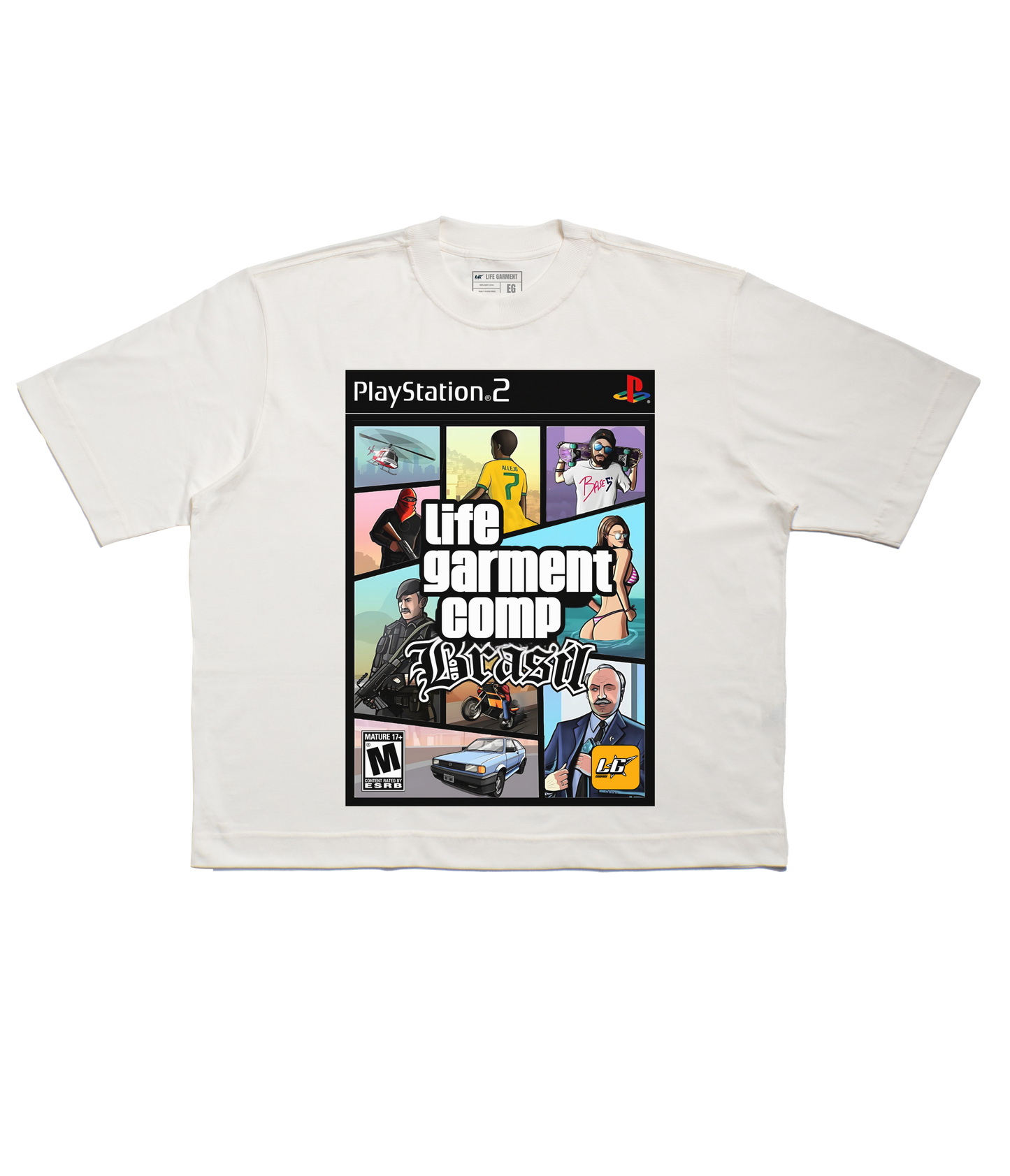 CAMISETA BOXY 'GTA'