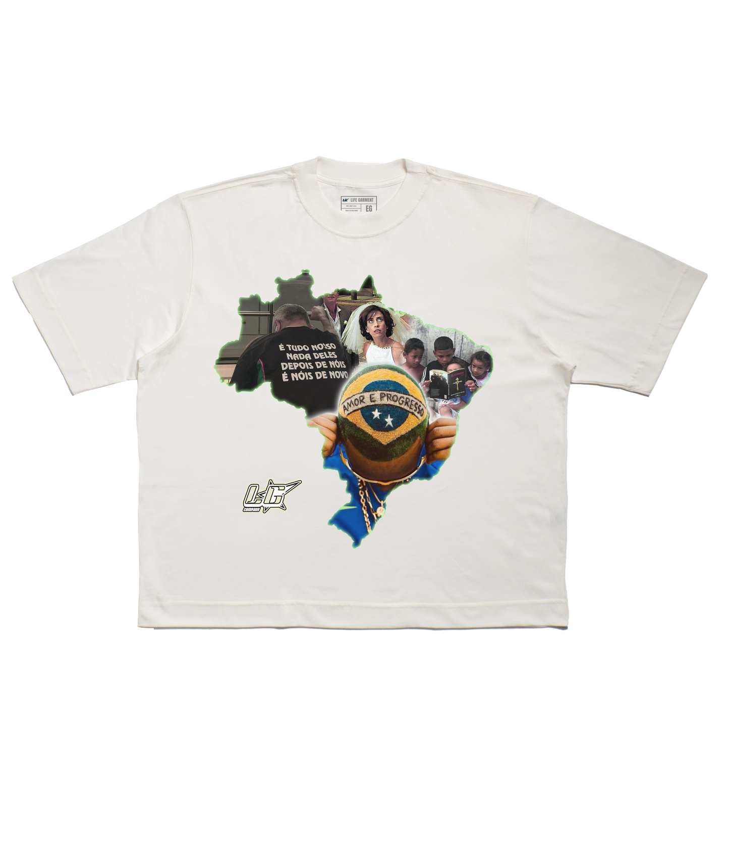 CAMISETA BOXY 'BRASIL'