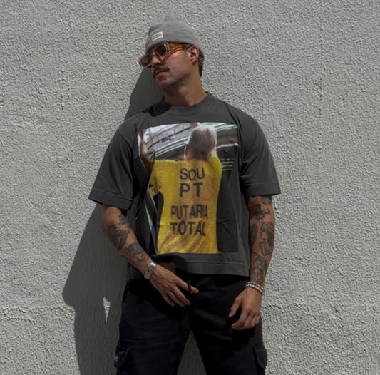 CAMISETA BOXY 'PT'