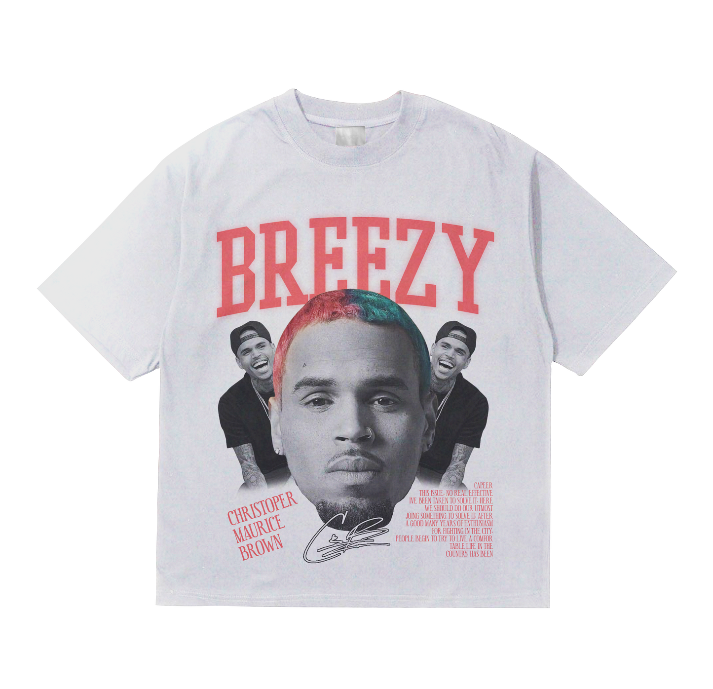 Camiseta Chris Brown