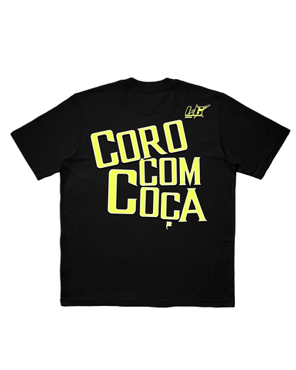 TEE OVERSIZED 'PT' - FRENTE E COSTAS