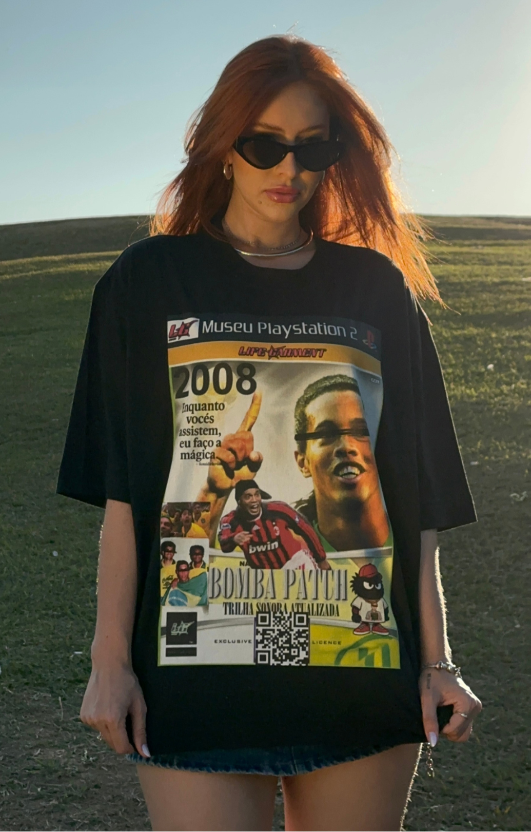 TEE OVERSIZED 'BOMBA PATCH' - FRENTE