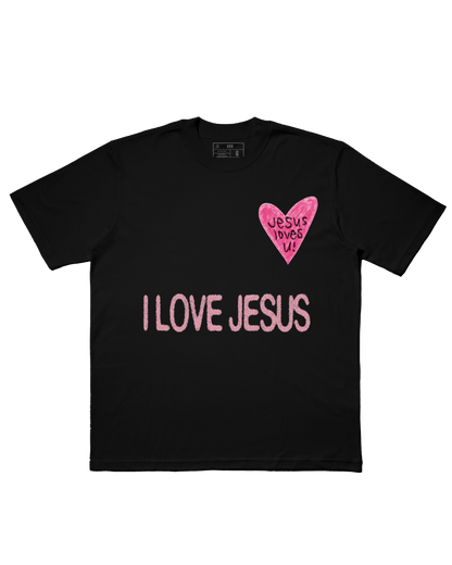 TEE OVERSIZED 'I LOVE JESUS'