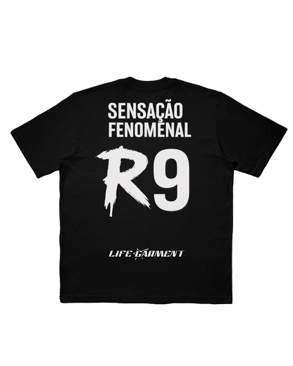 TEE OVERSIZED 'R9' - FRENTE E COSTAS