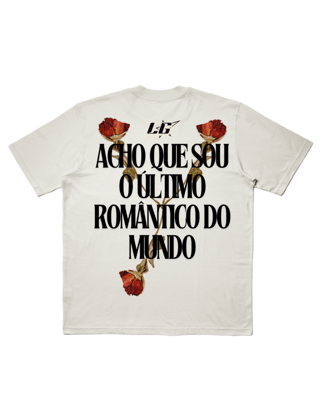 CAMISETA OVERSIZED 'ROSAS VERMELHAS'