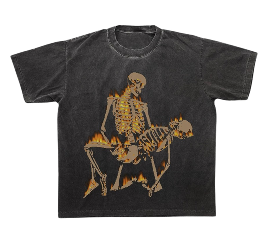 Camiseta Love in Skull