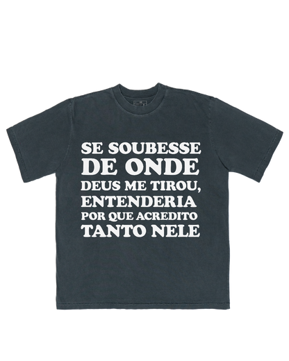 TEE OVERSIZED 'DEUS'