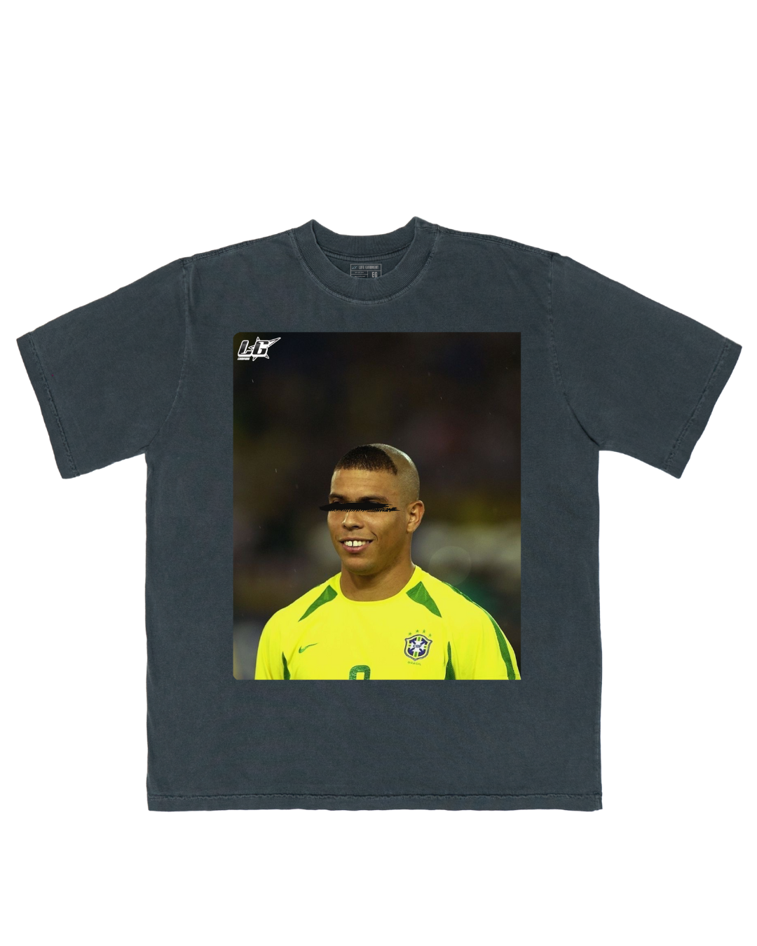 TEE OVERSIZED 'R9' - FRENTE E COSTAS