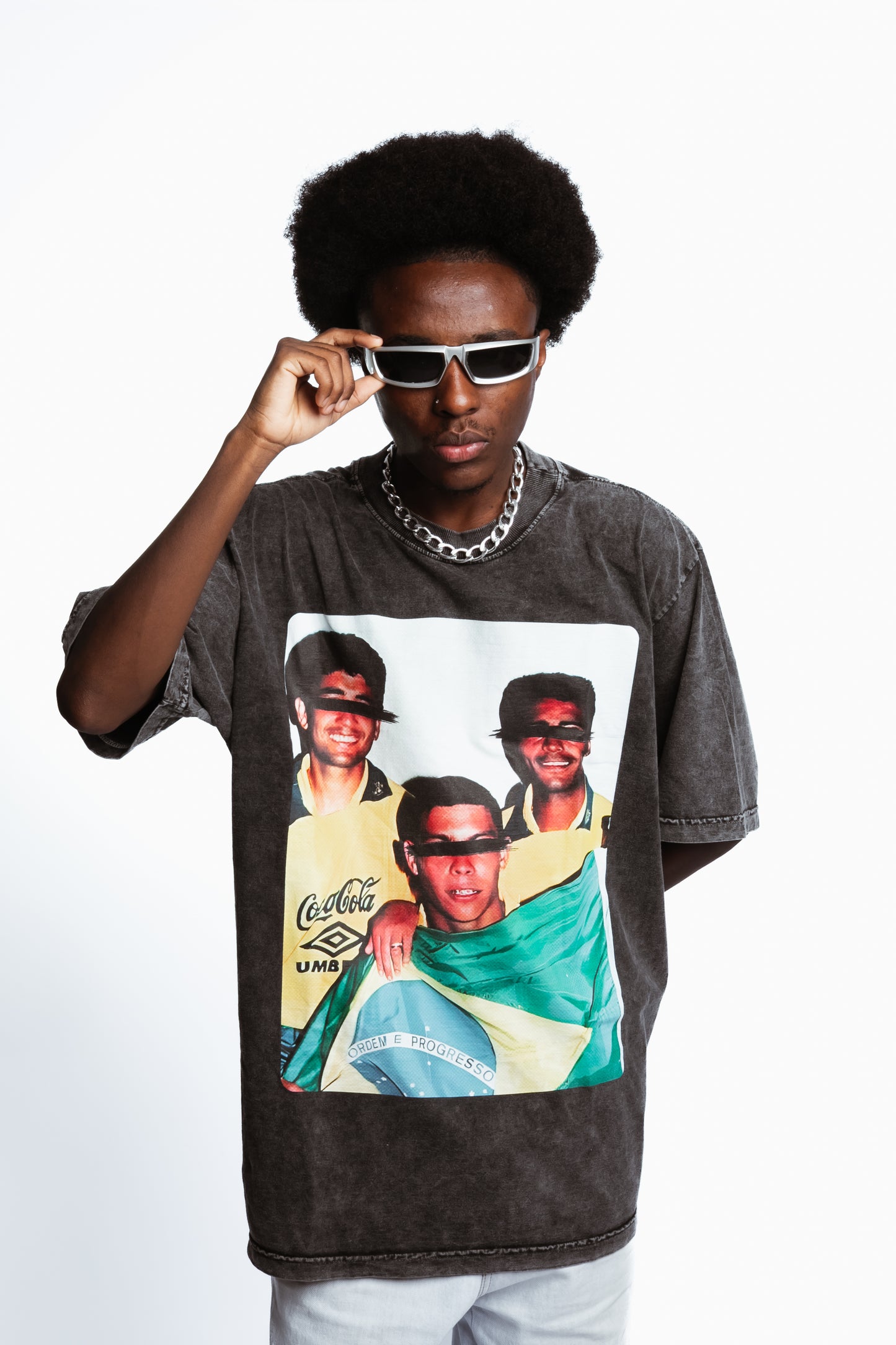 CAMISETA OVERSIZED TEMPO DO OURO