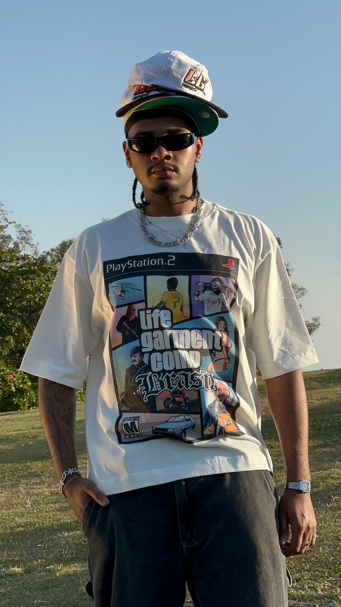 TEE OVERSIZED 'GTA' - FRENTE