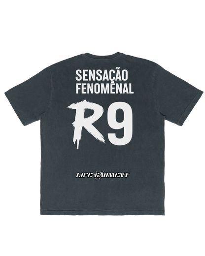 TEE OVERSIZED 'R9' - FRENTE E COSTAS