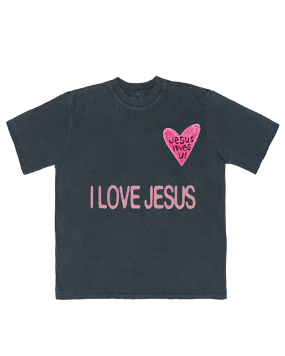 TEE OVERSIZED 'I LOVE JESUS'