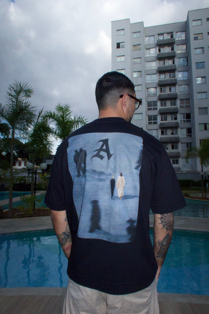 TEE OVERSIZED 'BEST FRIEND'