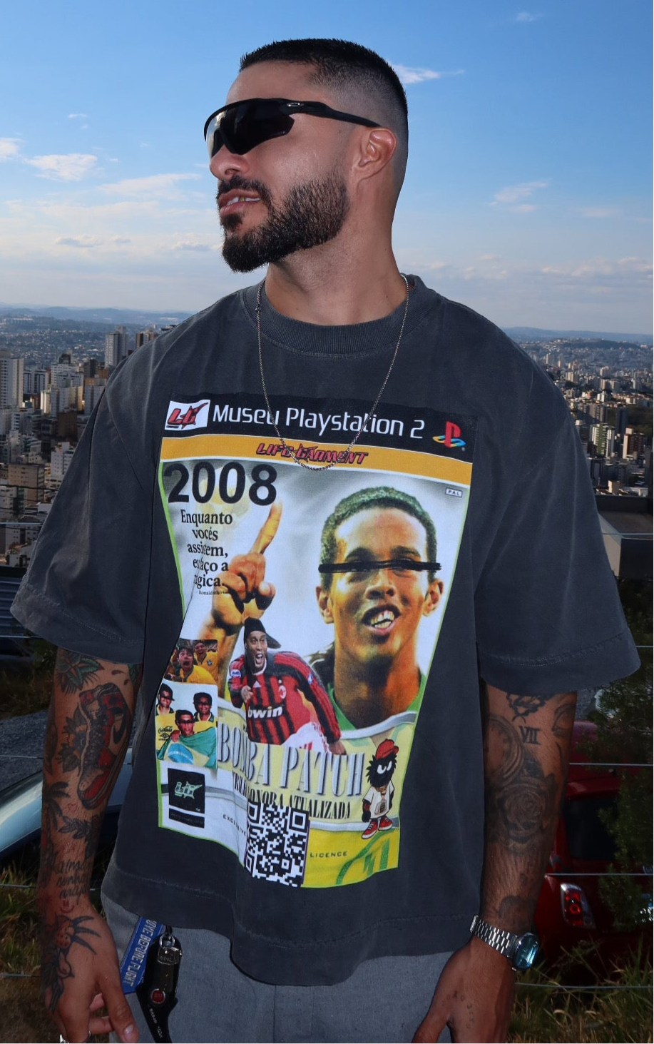 TEE BOXY 'BOMBA PATCH' - FRENTE